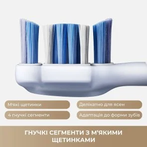 Фото: Електрична зубна щітка Mova Fresh 20 Sensus Black (ATS25B-BK) № 4 | KTC