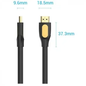 Фото: Кабель Vention HDMI/HDMI v2.0 5m Black (ALIBJ) № 2 | KTC