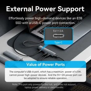 Фото: USB-хаб Vention 5 Port Black (TGZHB) № 5 | KTC