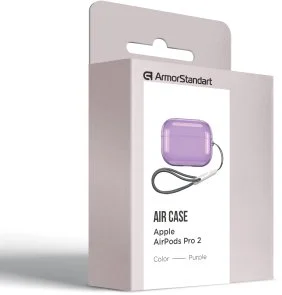 Фото: Чохол ArmorStandart for Apple Airpods Pro 2 - Air Purple (ARM85335) № 4 | KTC