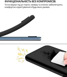 Фото: Чохол BeCover for Samsung Galaxy A37 5G SM-A376 Black (714859) № 5 | KTC