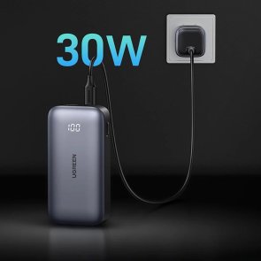 Батарея універсальна UGREEN Nexode 20000mAh 30W Grey (55837B)
