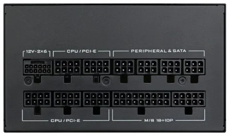 Фото: Блок живлення Lian-Li 850W SX0850P Black (G9P.SX0850P.B000.EU) № 3 | KTC