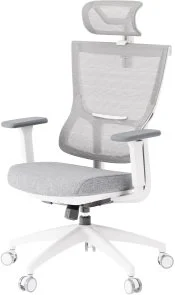 Фото: Крісло OfficePro Elegant OC600 White/Light Gray (OC600-W-LG-LG) № 2 | KTC