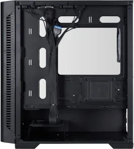 Фото: Корпус 1stPlayer D4-M-BK-2F1P-1F1 Black with window № 5 | KTC