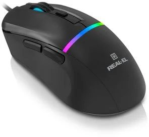 Фото: Миша Real-EL RM-530 USB Black (EL123200053) № 4 | KTC