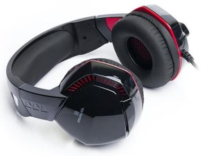 Гарнітура накладна ReaL-EL GDX-7800, Black/Red ( Gaming )