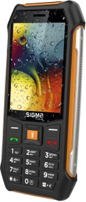 Мобільний телефон SIGMA X-Style 323 Rain Black/Orange