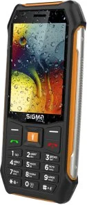 Фото: Мобільний телефон SIGMA X-Style 323 Rain Black/Orange № 2 | KTC