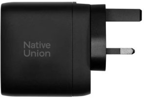 Зарядний пристрій Native Union Fast GaN Charger PD 67W Black (FAST-PD67-BLK-2CA)