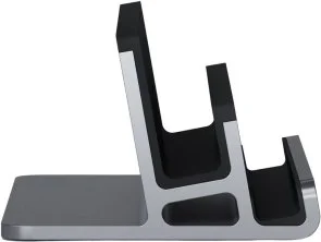 Фото: Підставка для ноутбука Satechi Dual Vertical Stand Space Gray (ST-ADVSM) № 3 | KTC