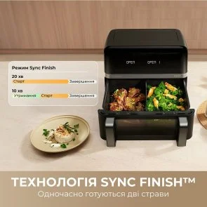 Фото: Мультипіч Mova AeroChef FD20 Pro Black (AF-5518ATB) № 6 | KTC
