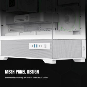 Корпус Gamemax VISTA 2 MW White with window