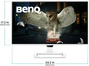 Фото: Монітор BenQ EW270Q White (9H.LP7LA.TBE) - 27" IPS / 2560×1440 / 200 Гц / AMD FreeSync Premium № 9 | KTC