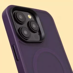 Фото: Чохол WAVE for Apple iPhone 16 Plus - Matte Insane Case with Magnetic Ring Deep Purple (59343_deep_purple) № 2 | KTC