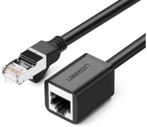 Подовжувач патч-корда UGREEN Cat.6 F/UTP RJ45 5m Black