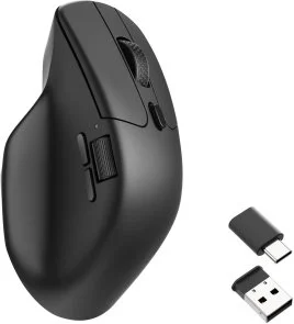 Фото: Миша Keychron M6 Clicky Micro Switch PixArt 3395 Wireless Black (M6-A1) № 2 | KTC