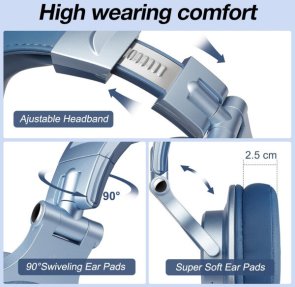 Гарнітура OneOdio Fusion A70 Sky Blue