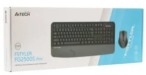 Фото: Комплект клавіатура+миша A4tech FG2500S Plus Wireless Grey (FG2500S Plus Grey) № 8 | KTC