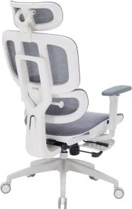 Фото: Крісло OfficePro Skyline Footrest OC750 White/Dark Gray (OC750-W-DG-DG) № 8 | KTC