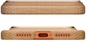 Чохол Pitaka for Apple iPhone 17 Pro - Ultra-Slim Golden Glint (KI1705AG)