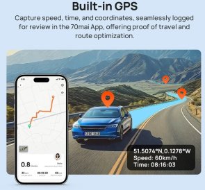 Відеореєстратор 70mai Dash Cam 4K (A800SE)