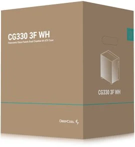 Фото: Корпус Deepcool CG330 3F White with window (R-CG330-WHNGM3-G) № 11 | KTC