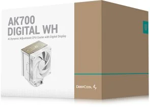 Фото: Кулер для процесора Deepcool AK700 Digital White (R-AK700-WHNDMN-GJD) № 9 | KTC