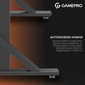 Фото: Стіл для геймерів GamePro GD212B Black № 8 | KTC