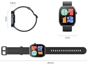 Фото: Смарт годинник Mibro C4 51mm Dark Gray (XPAW021D) № 5 | KTC