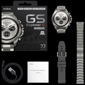 Смарт годинник Mibro GS Explorer S 48mm Full Titanium (XPAW023FT)