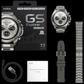 Фото: Смарт годинник Mibro GS Explorer S 48mm Full Titanium (XPAW023FT) № 6 | KTC