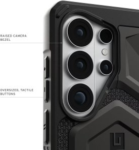 Чохол UAG for Samsung S26 Ultra - Monarch Pro with Magnet Kevlar Black (214513113940)