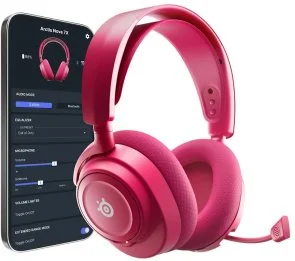 Фото: Гарнітура SteelSeries Arctis Nova 7X Gen 2 Wireless Magenta (61760) № 5 | KTC