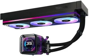 Фото: Система рідинного охолодження AsRock Phantom Gaming 360 LCD (PHANTOM GAMING 360 LCD) № 4 | KTC