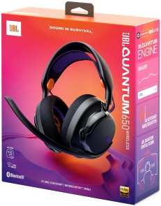 Гарнітура JBL Quantum 650 Black (JBLQTUM650BLK)