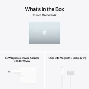 Фото: Ноутбук Apple MacBook Air 13.6 2026 M5 8GPU Sky Blue (MDHH4) № 9 | KTC