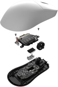 Миша Endgame Gear OP1w 4k v2 Wireless White (PGW-EG-MOU-072)