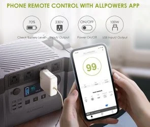 Фото: Зарядна станція Allpowers S2000 Pro 2400W 1500Wh (S2000 PRO) № 7 | KTC