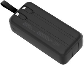 Батарея універсальна ColorWay 30000mAh EnergyPlus 22.5W Black (CW-PB300LPB4BK-PDD)
