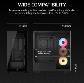 Корпус Corsair 3500X RSR ARGB Black with window (CC-9011322-WW)