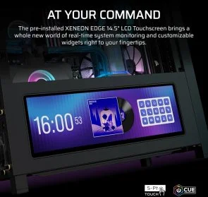 Фото: Корпус Corsair Frame 4000D LCD RS ARGB Black with window (CC-9011326-WW) № 4 | KTC
