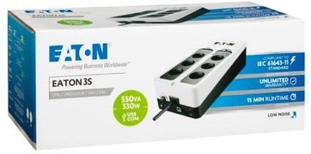ДБЖ Eaton 3S 550VA Black/White (3S550D)