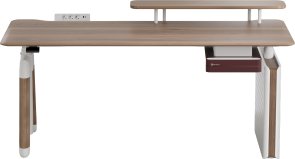 Стіл комп’ютерний SIHOO D07B Maple/White (D07B-102/D07J-102-AB)