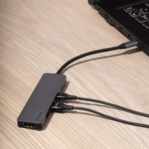 USB-хаб Proove Iron Link 5in1 Silver (HBIL00222024)