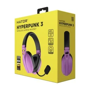 Фото: Гарнітура Hator Hyperpunk 3 Wireless Cyber Violet (ESH19) № 7 | KTC