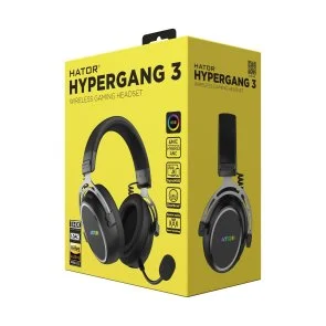 Фото: Гарнітура Hator Hypergang 3 Wireless Black (ESH55) № 7 | KTC
