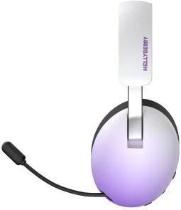 Фото: Гарнітура Hator Hellyberry HH30 Pro White/Violet (HH30_PRO_wireless_WV) № 5 | KTC