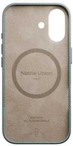 Фото: Чохол Native Union for Apple iPhone 17 - RE Classic Slate Green (RECLA-GRN-NP25) № 3 | KTC