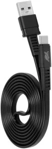 Фото: Кабель Riva PS6002 BK12 AM / Type-C 1.2m Black № 5 | KTC